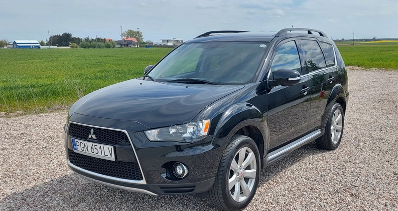 Mitsubishi Outlander cena 34900 przebieg: 181272, rok produkcji 2011 z Witkowo małe 667